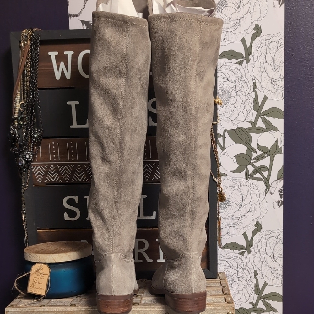 Soft Suede Knee-high Boots By Sole Society - Picture 8 of 9
